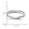 11-Stone Diamond Channel Bands