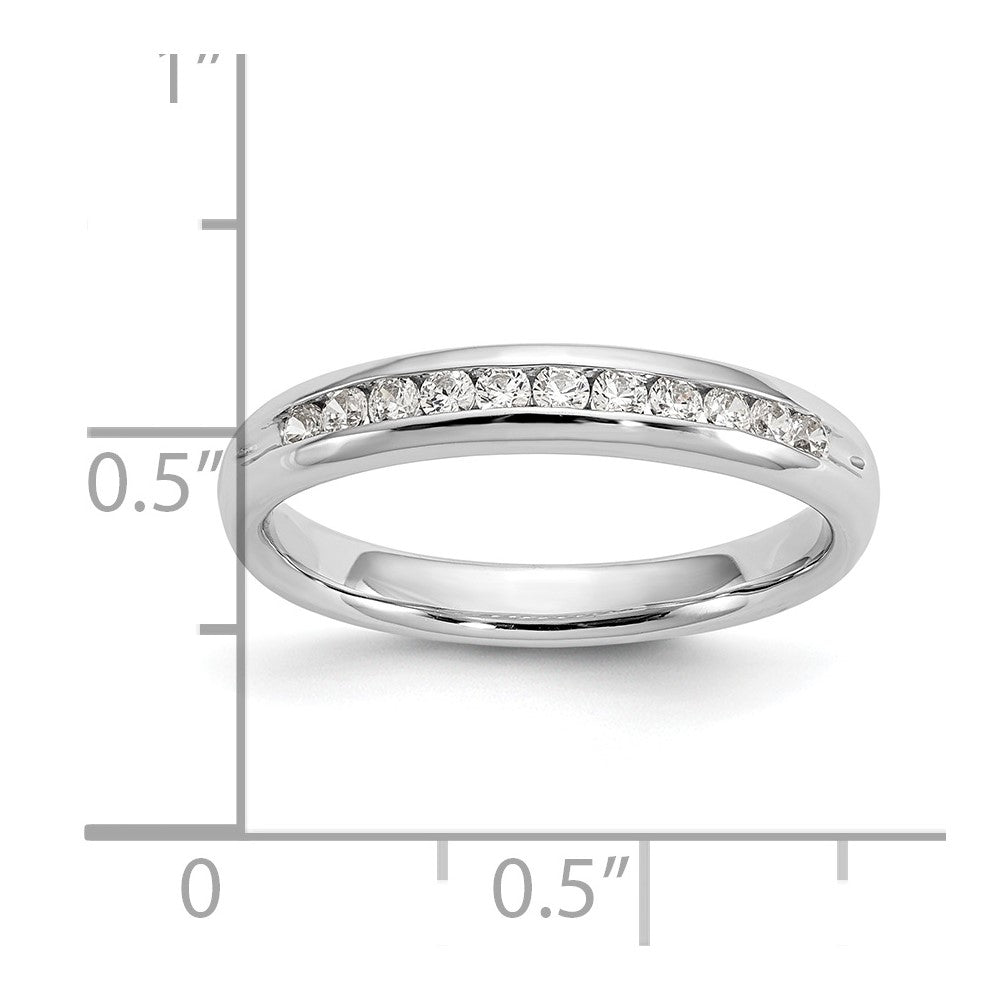 11-Stone Diamond Channel Bands
