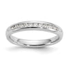 11-Stone Diamond Channel Bands