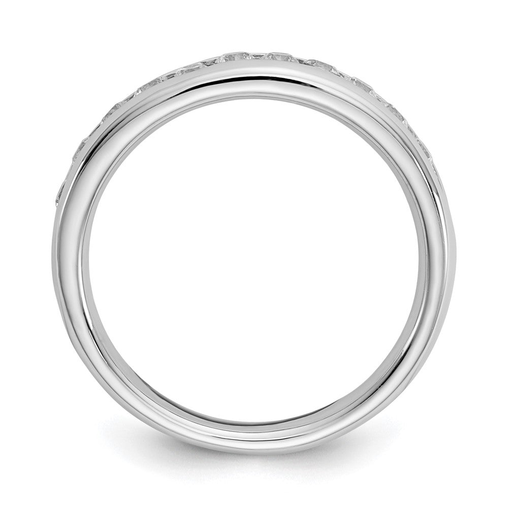 11-Stone Diamond Channel Bands