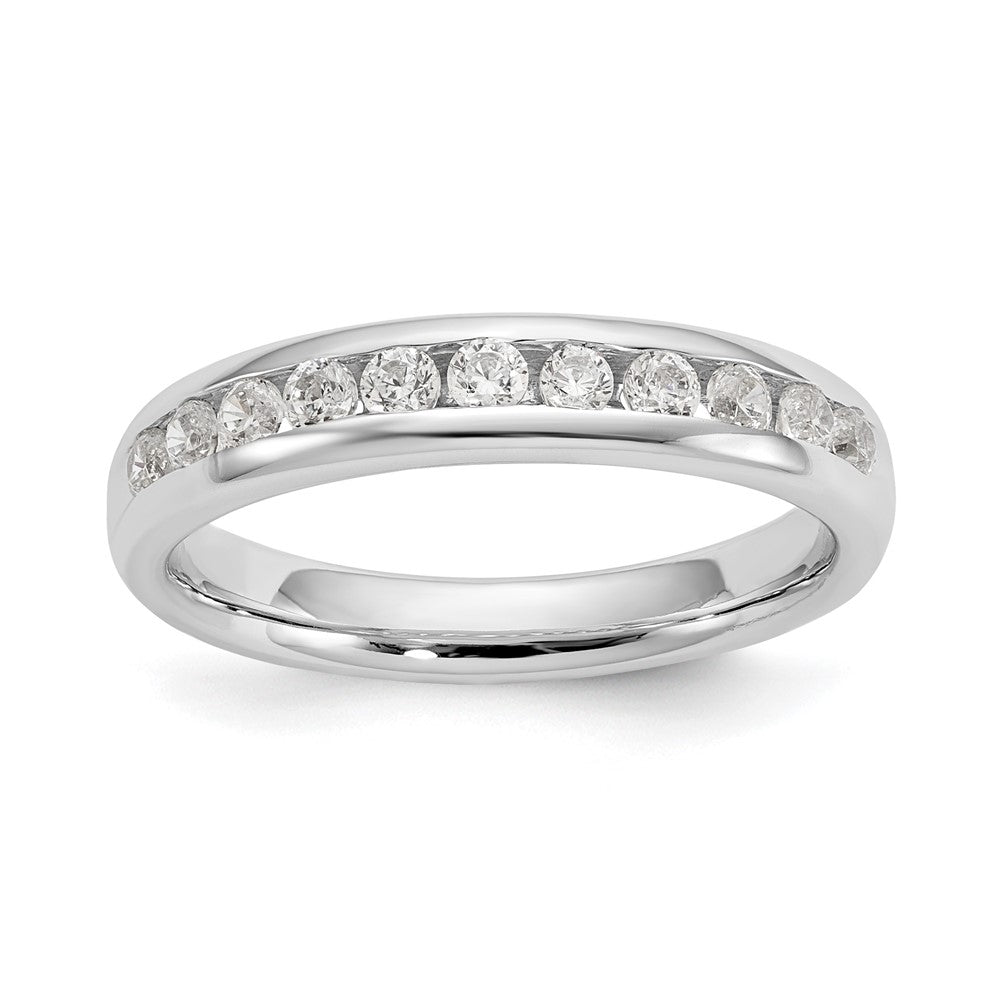11-Stone Diamond Channel Bands