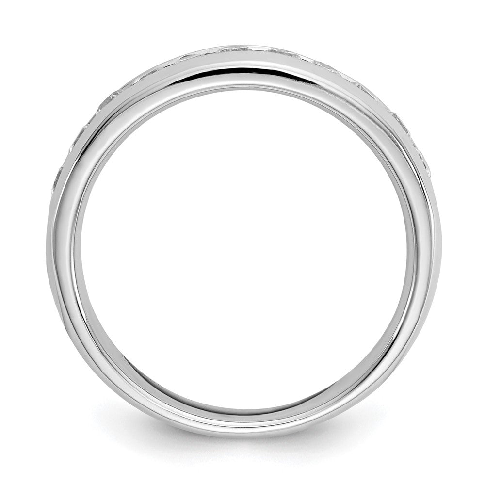 11-Stone Diamond Channel Bands
