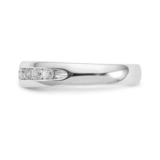 11-Stone Diamond Channel Bands