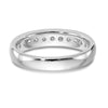 11-Stone Diamond Channel Bands