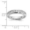 11-Stone Diamond Channel Bands