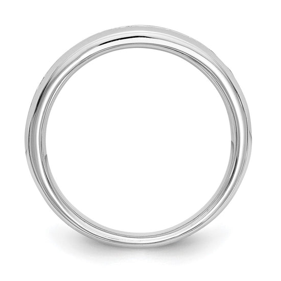 11-Stone Diamond Channel Bands