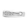 11-Stone Diamond Channel Bands