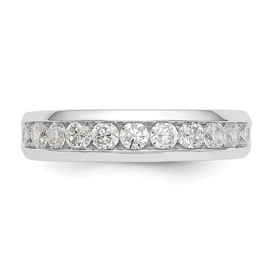 11-Stone Diamond Channel Bands
