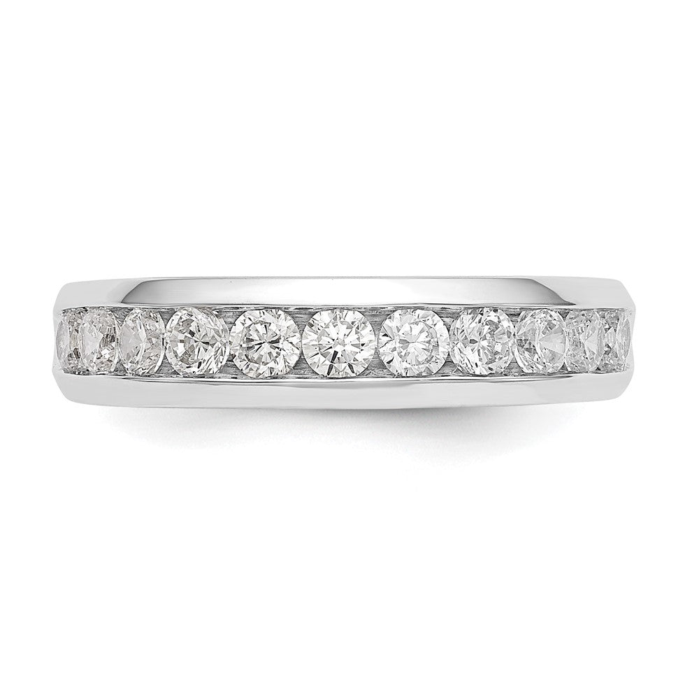 11-Stone Diamond Channel Bands