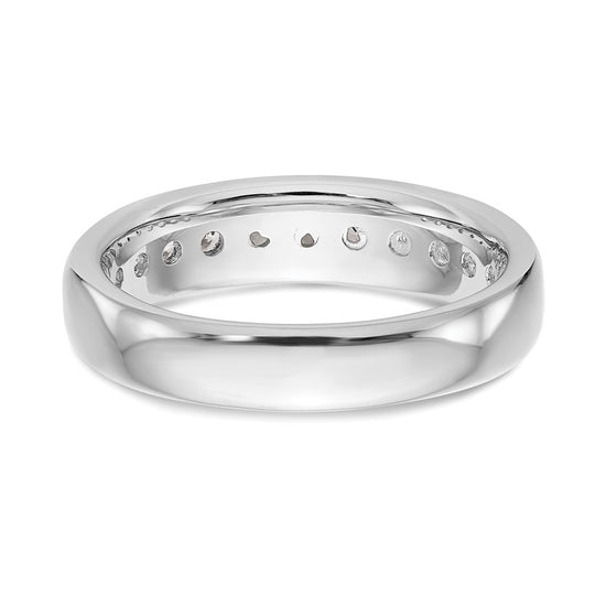 11-Stone Diamond Channel Bands