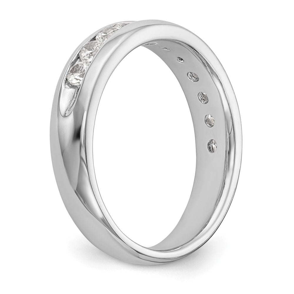 11-Stone Diamond Channel Bands