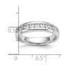 11-Stone Diamond Channel Bands