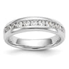 11-Stone Diamond Channel Bands
