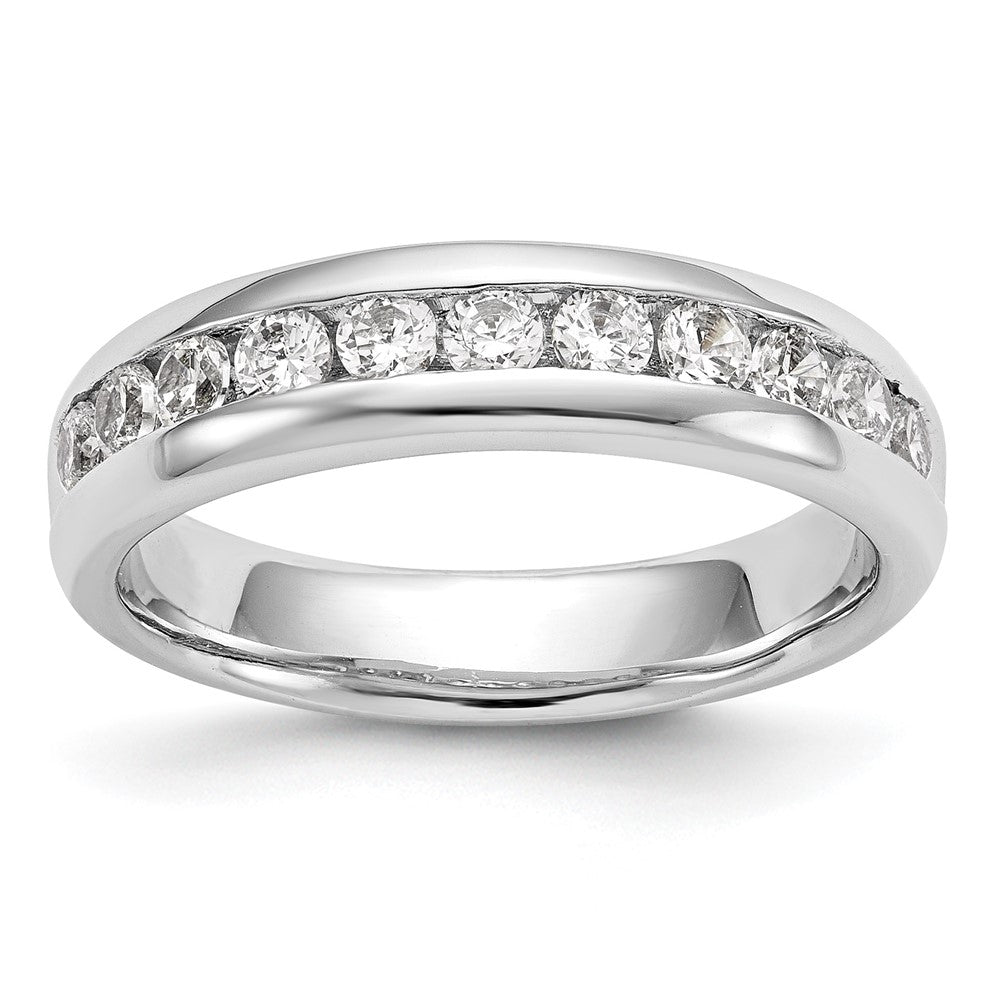 11-Stone Diamond Channel Bands