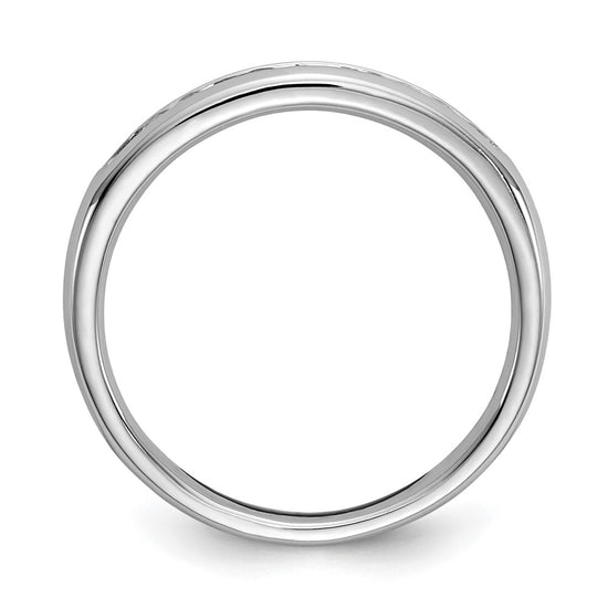 11-Stone Diamond Channel Bands