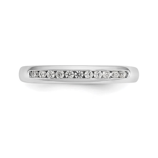 11-Stone Diamond Channel Bands