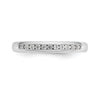 11-Stone Diamond Channel Bands