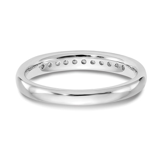 11-Stone Diamond Channel Bands