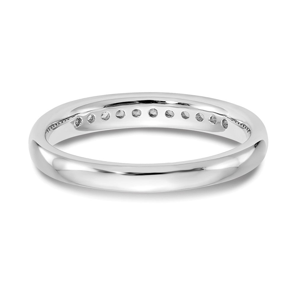 11-Stone Diamond Channel Bands