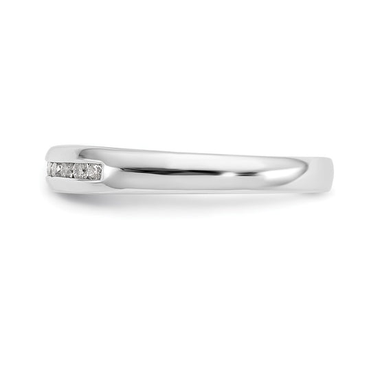 11-Stone Diamond Channel Bands