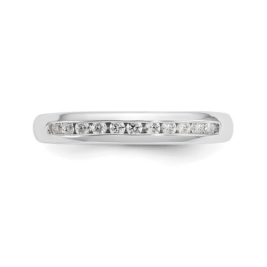 11-Stone Diamond Channel Bands