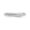 11-Stone Diamond Channel Bands