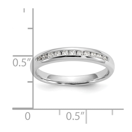 11-Stone Diamond Channel Bands