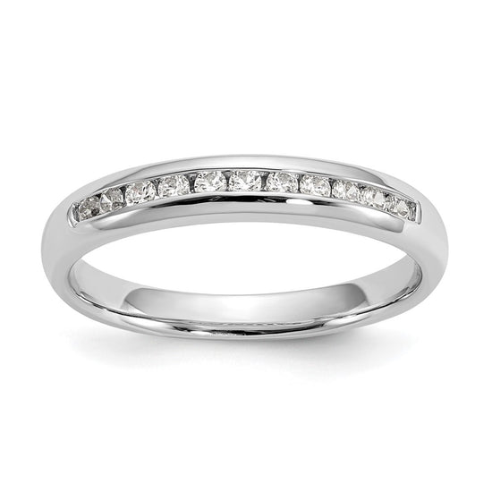 11-Stone Diamond Channel Bands