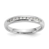 11-Stone Diamond Channel Bands