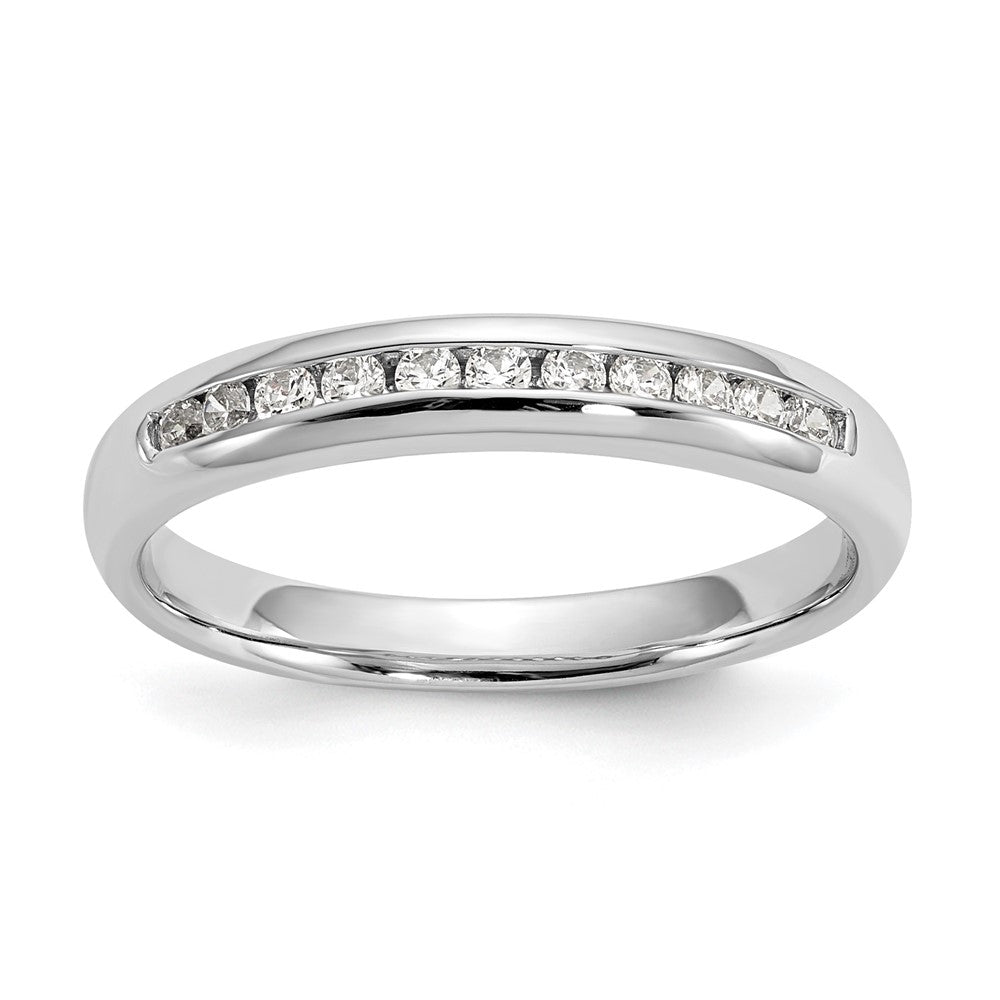 11-Stone Diamond Channel Bands