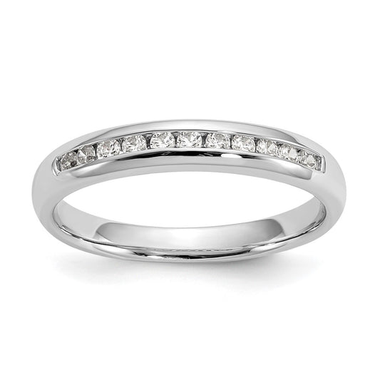 11-Stone Diamond Channel Bands