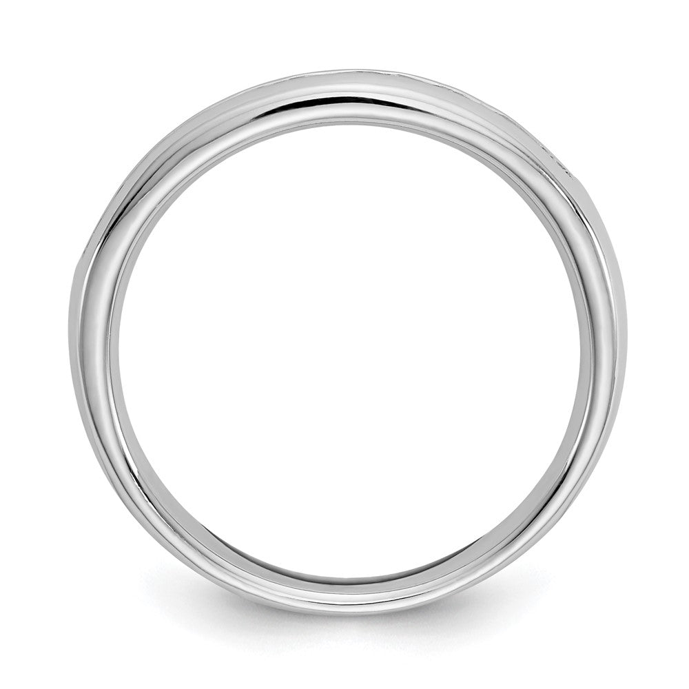 11-Stone Diamond Channel Bands