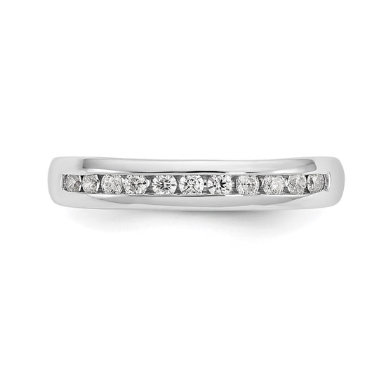 11-Stone Diamond Channel Bands