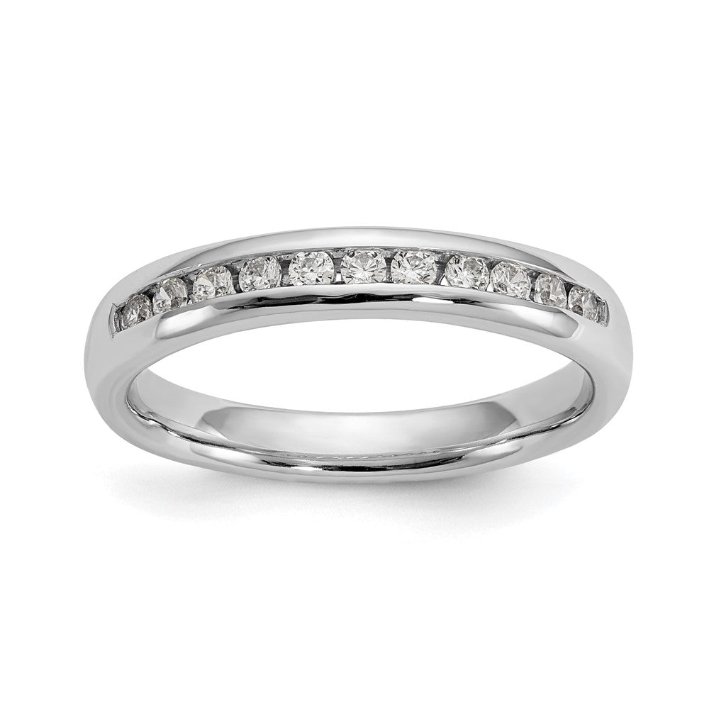11-Stone Diamond Channel Bands