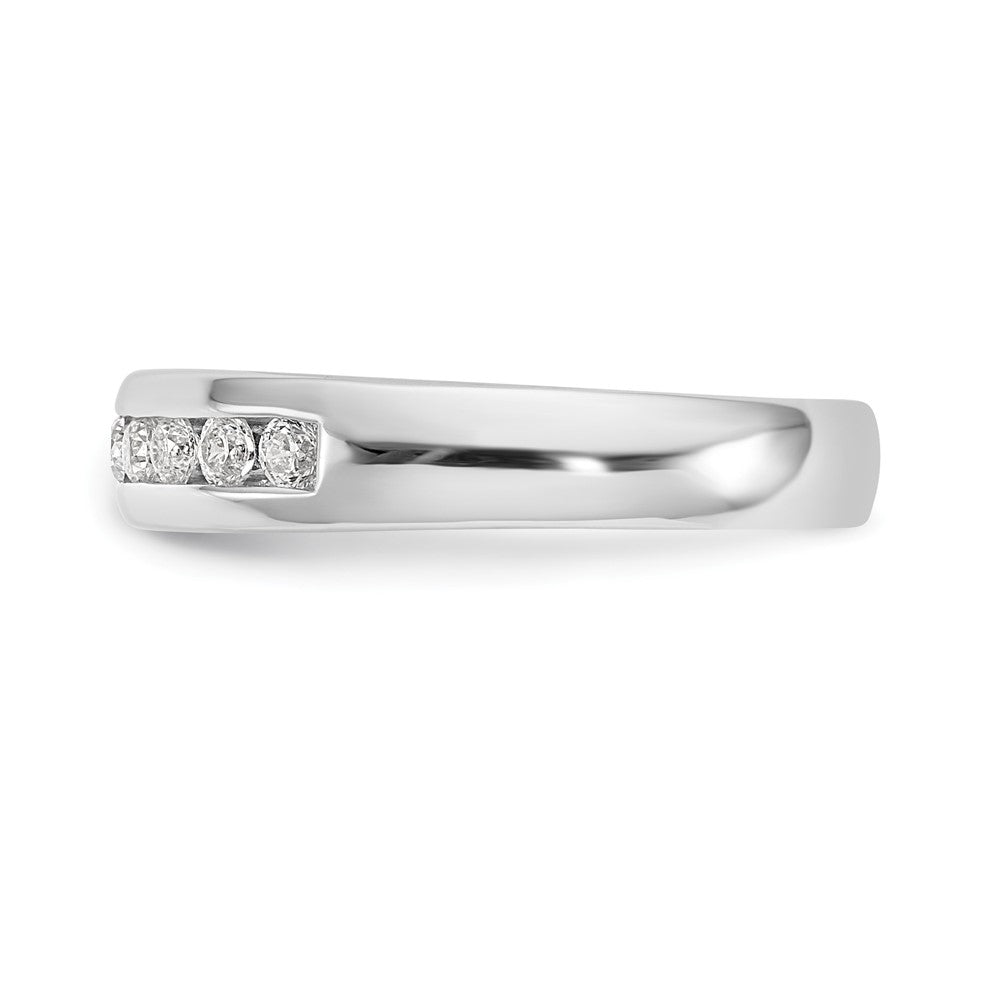 11-Stone Diamond Channel Bands