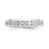 11-Stone Diamond Channel Bands