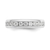 11-Stone Diamond Channel Bands