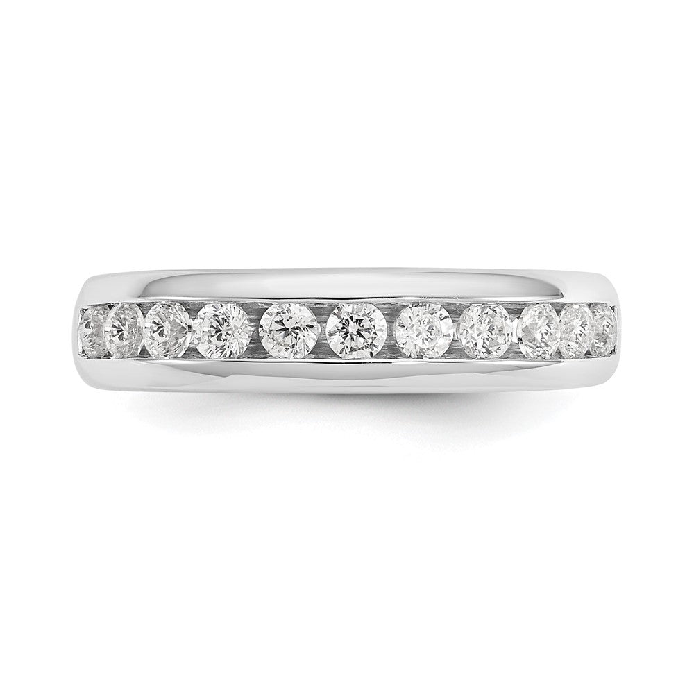 11-Stone Diamond Channel Bands
