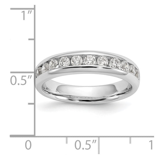 11-Stone Diamond Channel Bands