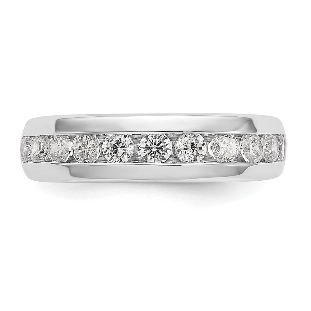 11-Stone Diamond Channel Bands