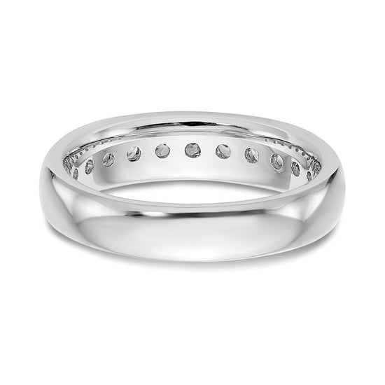 11-Stone Diamond Channel Bands