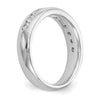 11-Stone Diamond Channel Bands