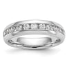 11-Stone Diamond Channel Bands