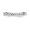 11-Stone Diamond Channel Bands