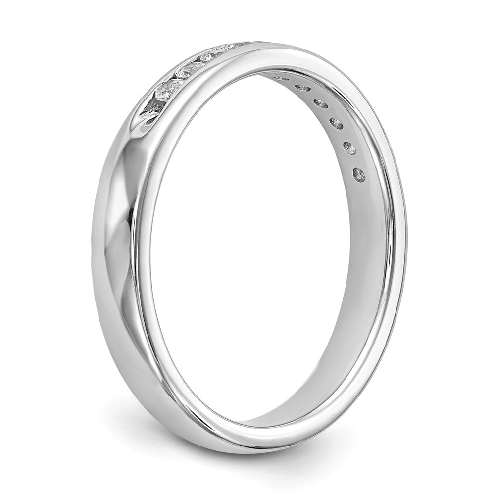 11-Stone Diamond Channel Bands