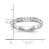 11-Stone Diamond Channel Bands