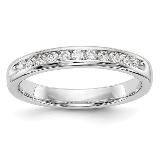 11-Stone Diamond Channel Bands