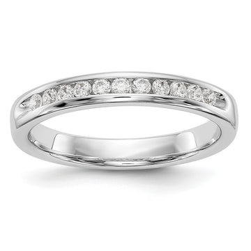 11-Stone Diamond Channel Bands