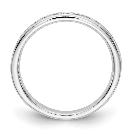 11-Stone Diamond Channel Bands