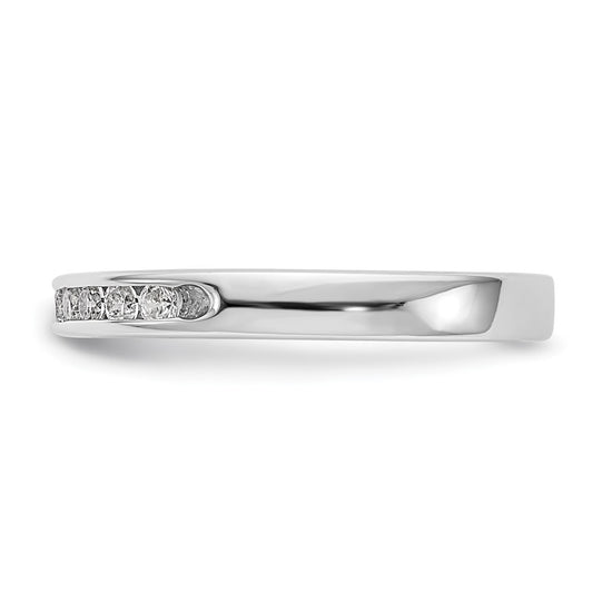 11-Stone Diamond Channel Bands